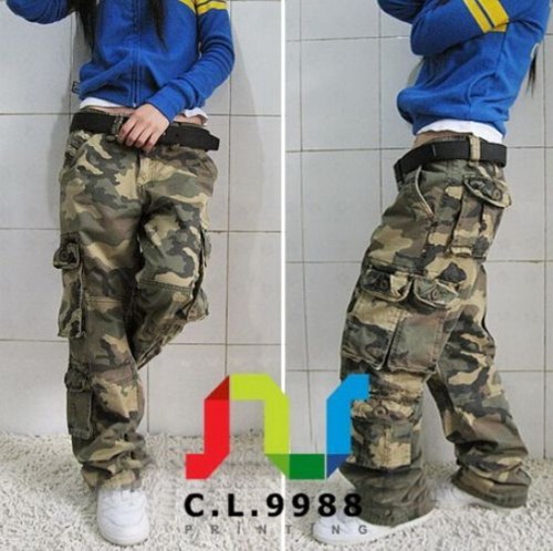 women's military cargo pants